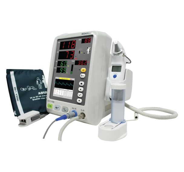 Moniteur de soins vitaux M3A PA + SPO2 + T -EDAN