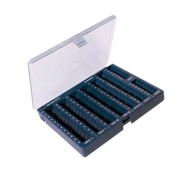 Monnayeur avec couvercle - 8 Cases