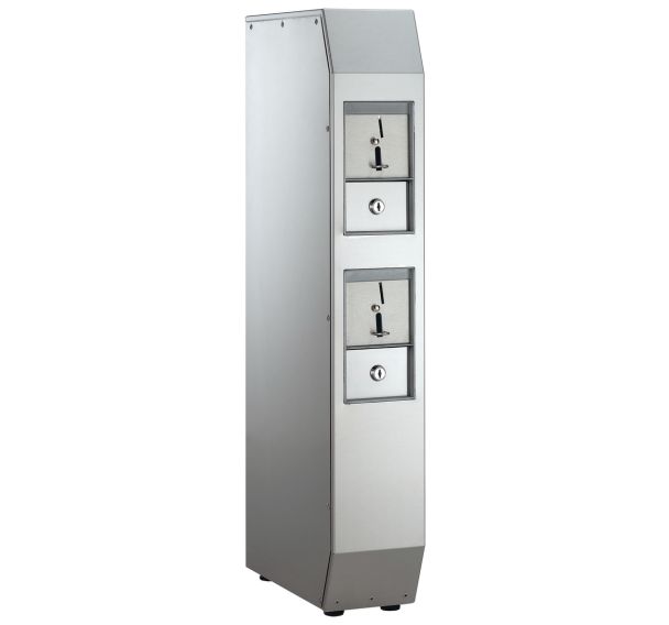 Monnayeur double MYPROZIP jetons ou euros -Electrolux Pro
