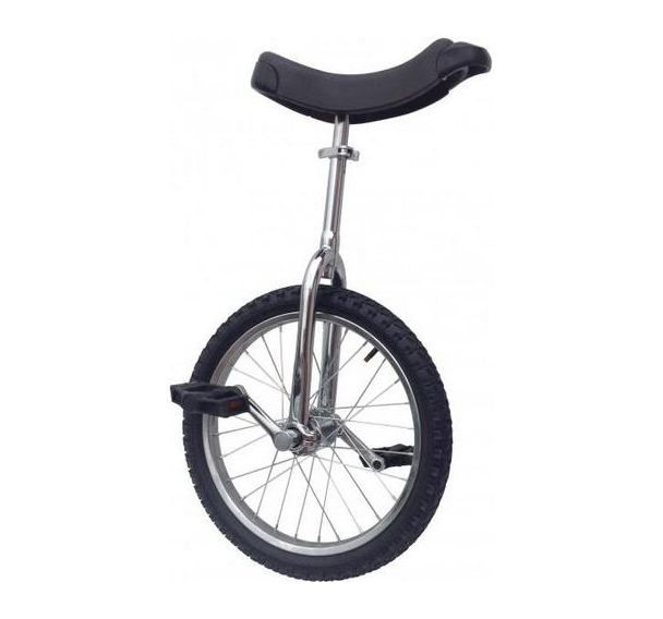 Monocycle professionnel chrome 18'