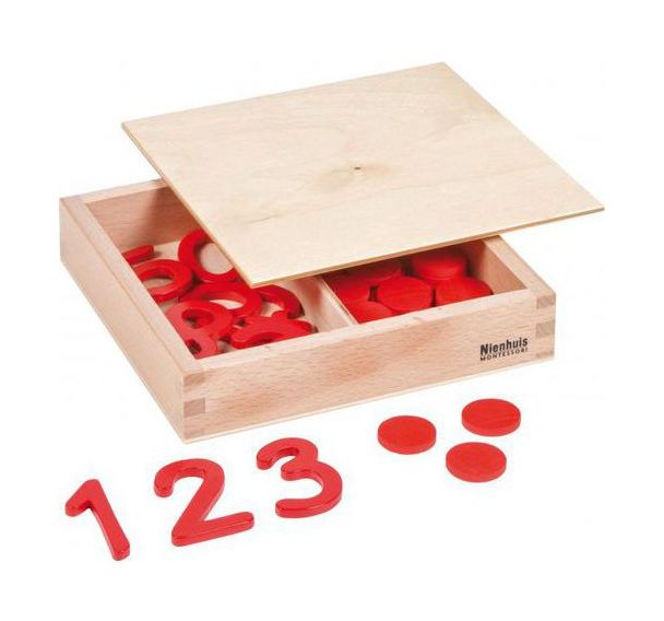Montessori Chiffres et jetons