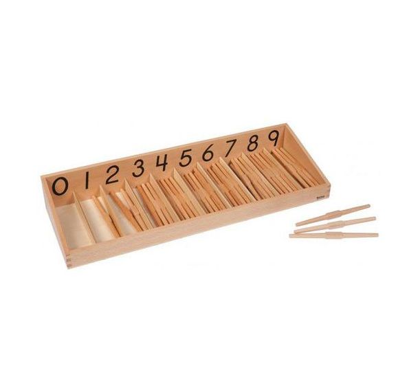 Montessori Coffret à fuseaux