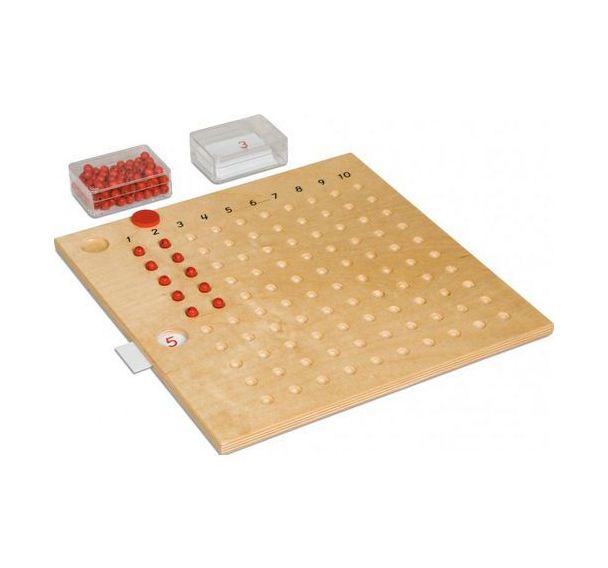 Montessori Tableau de multiplication