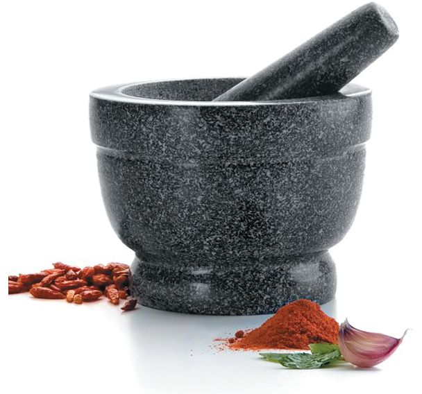 Mortier avec pilon en granit