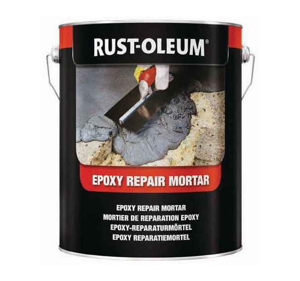 Mortier de réparation pour sol époxy résistant - 5 Kg - Rust Oleum