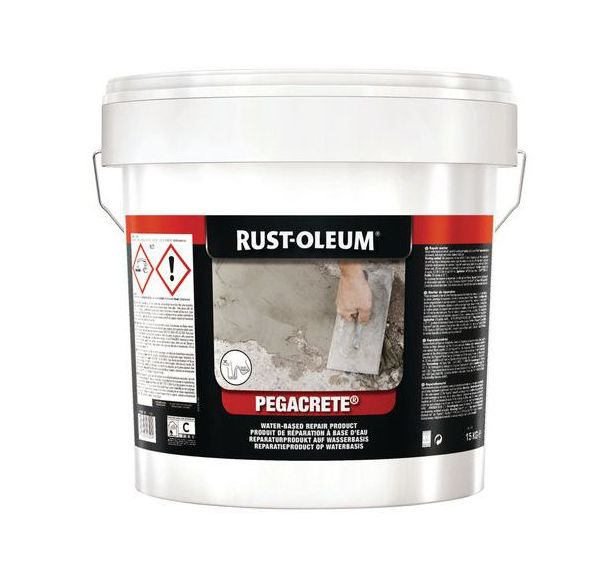 Mortier de réparation sol à base de ciment et d'eau - 5 kgs - Rust Oleum