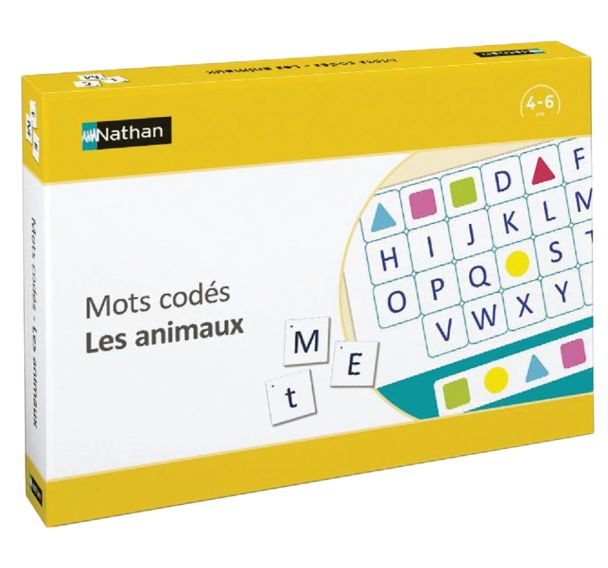 Mots codés - les animaux