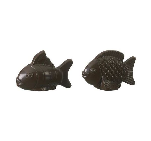 Moule 2 poissons assortis 4 empreintes