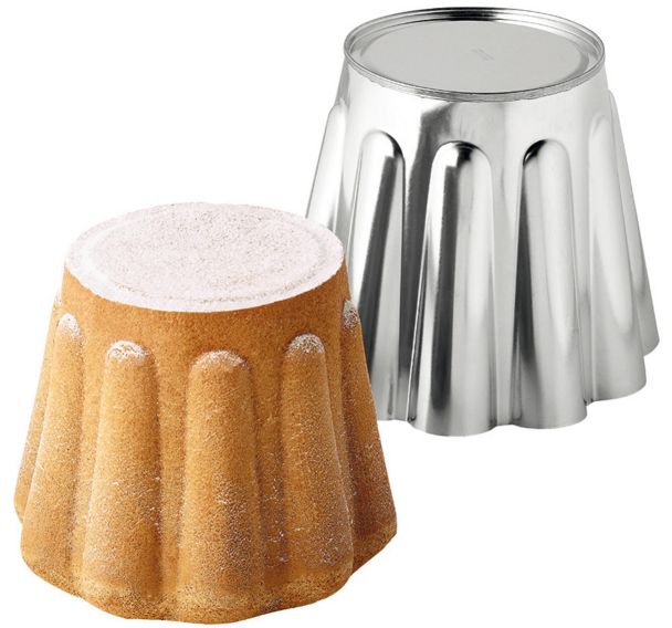 Moule à gâteau battu en fer blanc - Ø 14,5 cm