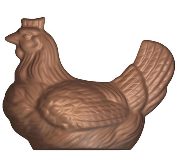 Moule de 8 empreintes pour 4 poules couveuses
