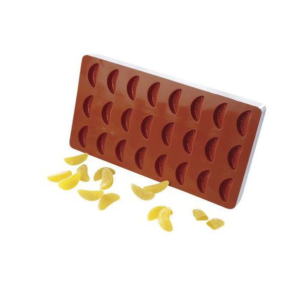 Moule flexible 24 empreintes quartier mandarine