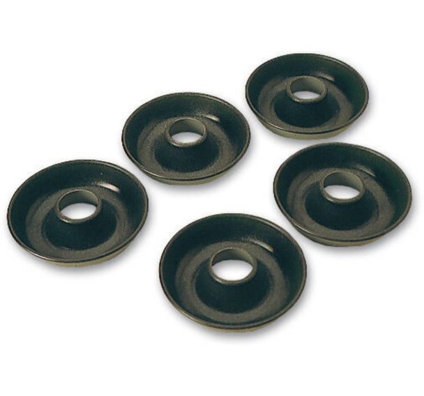 Moule savarin ouvert à bord roulé - Lot de 12 - Ø 7 cm