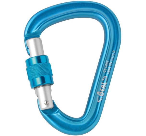 Mousqueton Beal Be safe Bleu