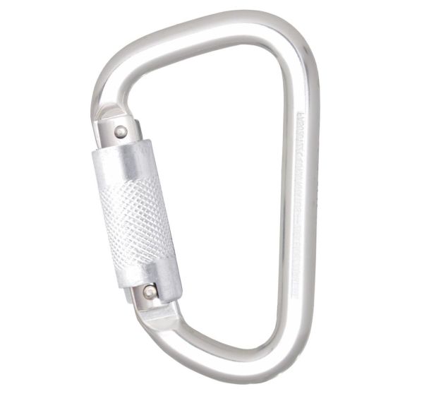 Mousqueton aluminium verrouillage 1/4 de tour- Kratos Safety