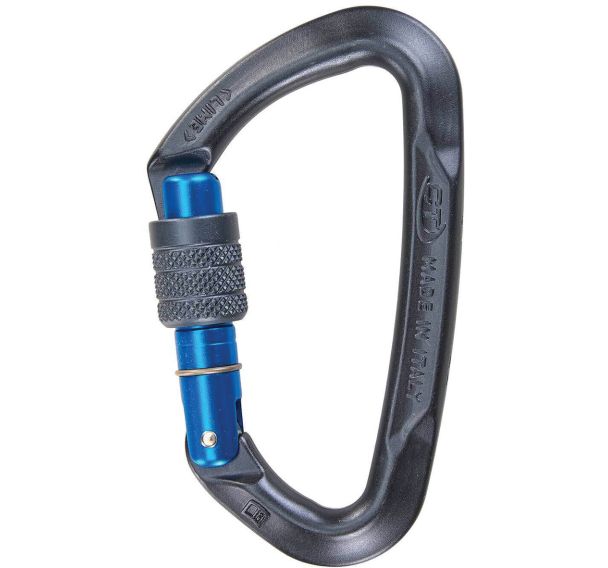 Mousqueton escalade à vis Climbing Technology Lime SG BLEU