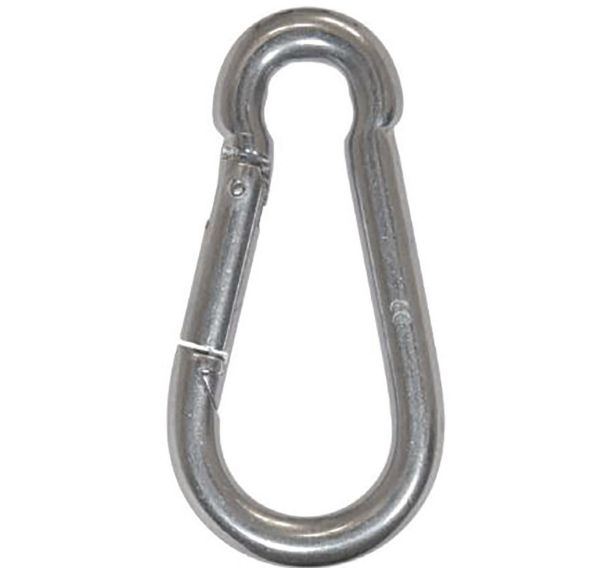 Mousquetons forme poire en acier inoxydable - Godet