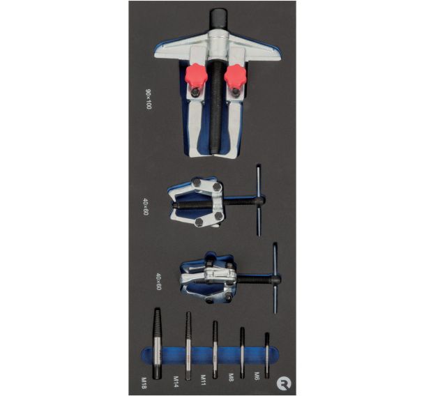 Mousse 1/3 Extracteurs 8 pièces