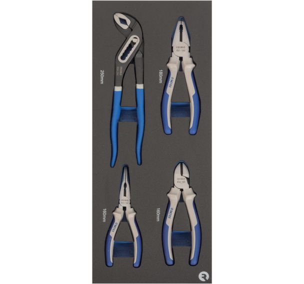 Mousse 1/3 Pinces 4 pièces