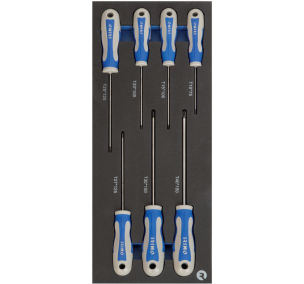 Mousse 1/3 Tournevis Torx 7 pièces