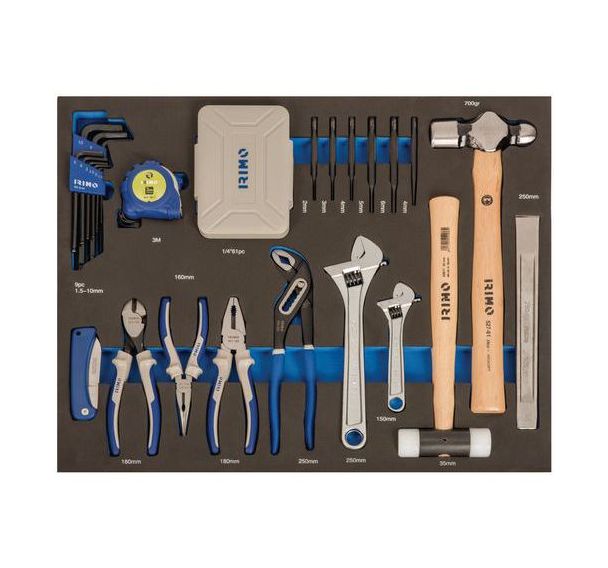 Mousse 3/3 Outils frappe pinces et embouts 87 pièces