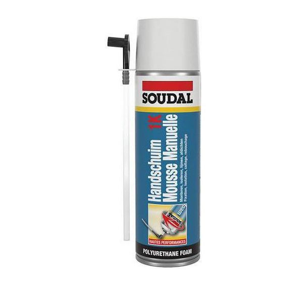 Mousse Manuelle 1K jaune 750 ml