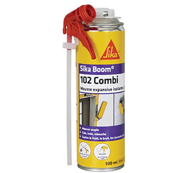 Mousse polyuréthane expansive SikaBoom 102 combi - Sika