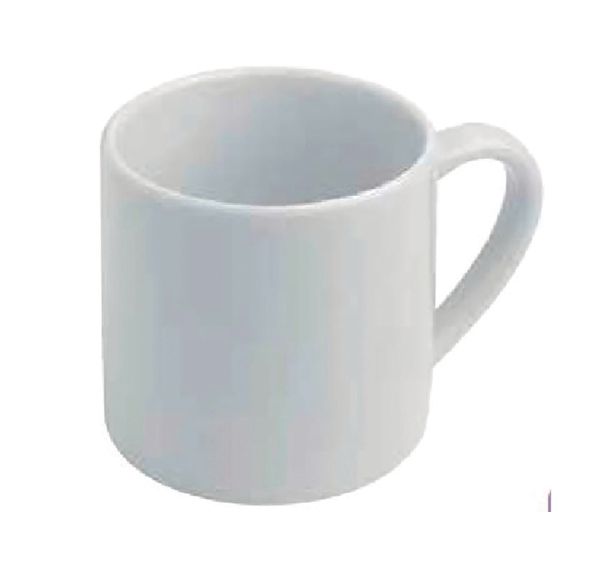 Mug en porcelaine ø8 cm 25cl blanc