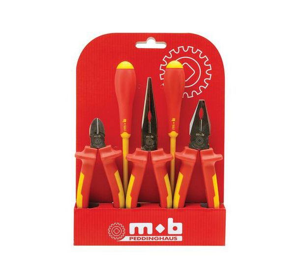 Multi pack électricien (3 pinces + 2 tournevis