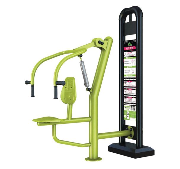 Multi press à piston pour parcours sportif Freetness