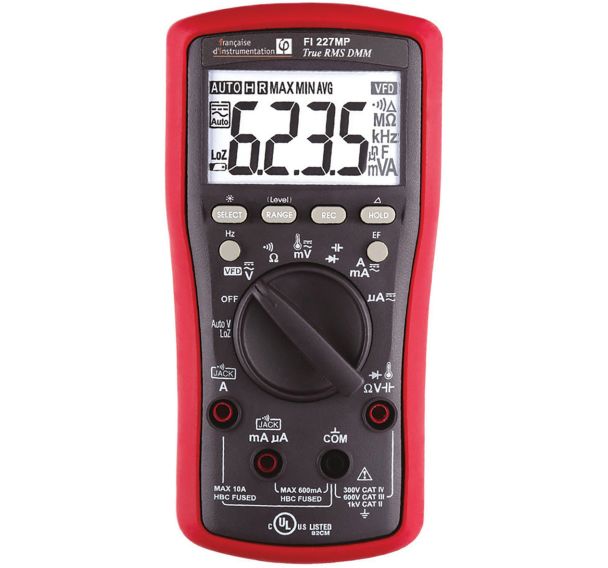 Multimètre à antenne de détection champs éléctriques