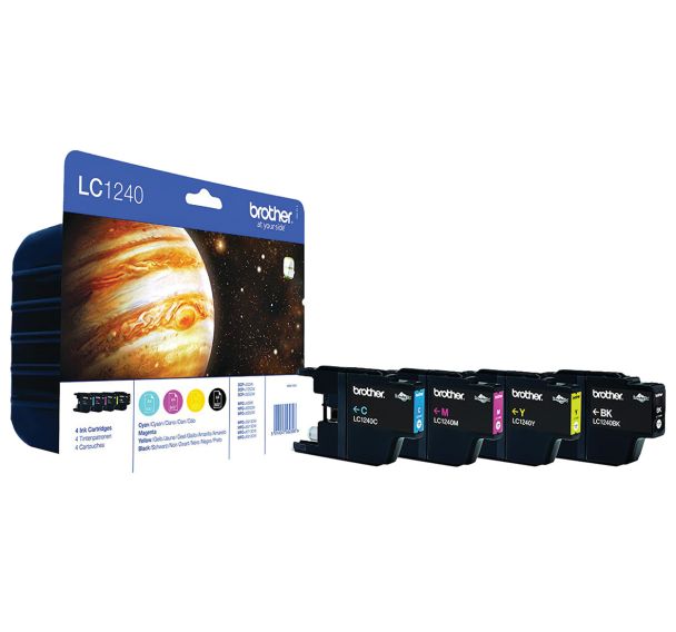 Multipack cartouche jet d'encre LC1240VALBP - Brother