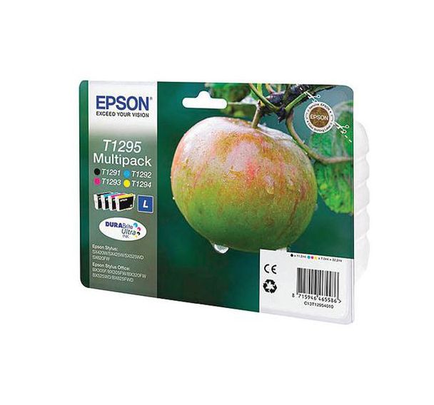 Multipack cartouche jet d'encre T1295 ''Pomme'' - Epson