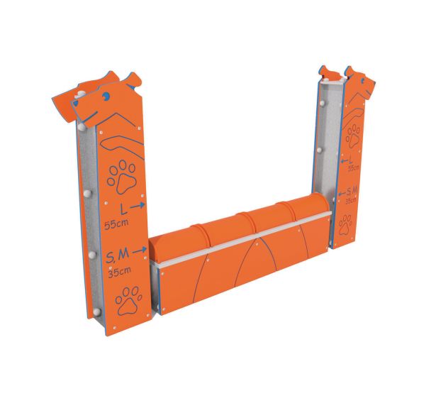 Mur de saut en  Polyéthylène