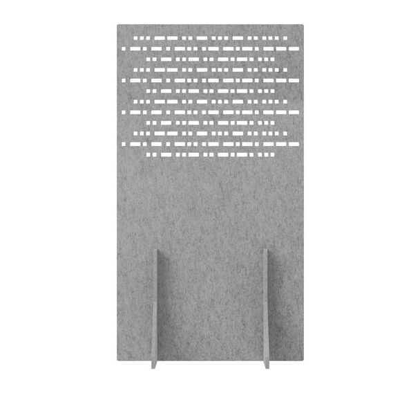 Mur de séparation acoustique en feutre PET gris clair - Smit Visual