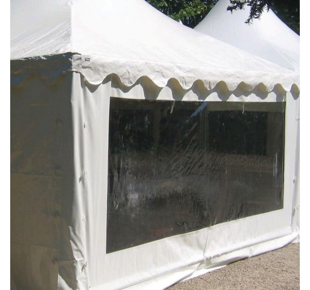 Mur fenêtre 4 m rectangulaire pour tente Recept 5 m