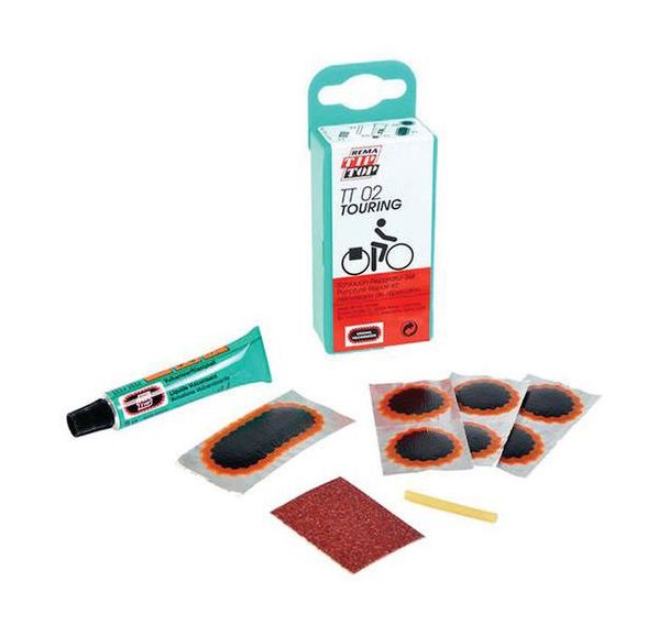 NECESSAIRE REPARATION TIP TOP TT02 (BOITE) (RUSTINES+TUBE DISSOLUTION