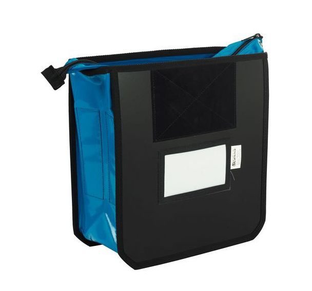 Navette à courrier avec soufflet frontal