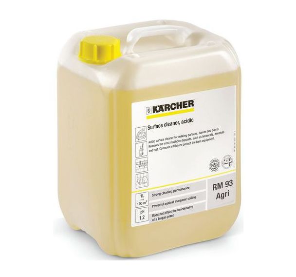 Nettoyant de surface, acide RM 93 AGRI - Karcher