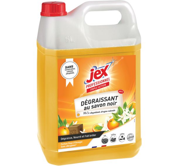 Nettoyant dégraissant triple action Fleur d'oranger - Jex