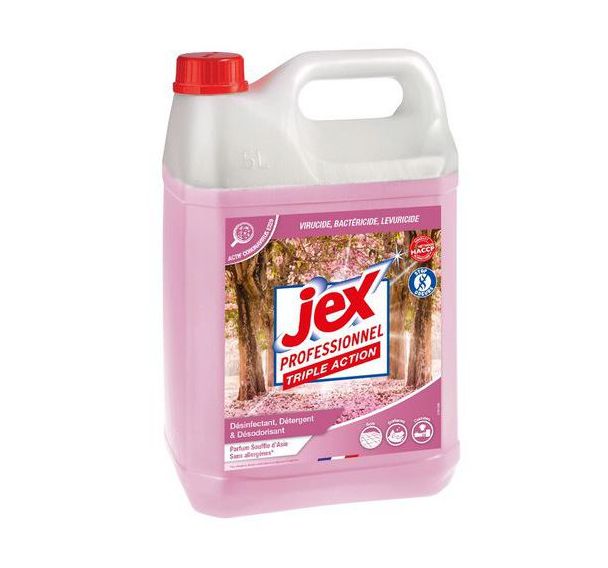 Nettoyant désinfectant Triple action Jex Pro- Bidon 5 L