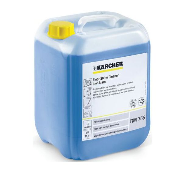Nettoyant pour sols brillants FloorPro RM 755, 2.5 litres. - Karcher