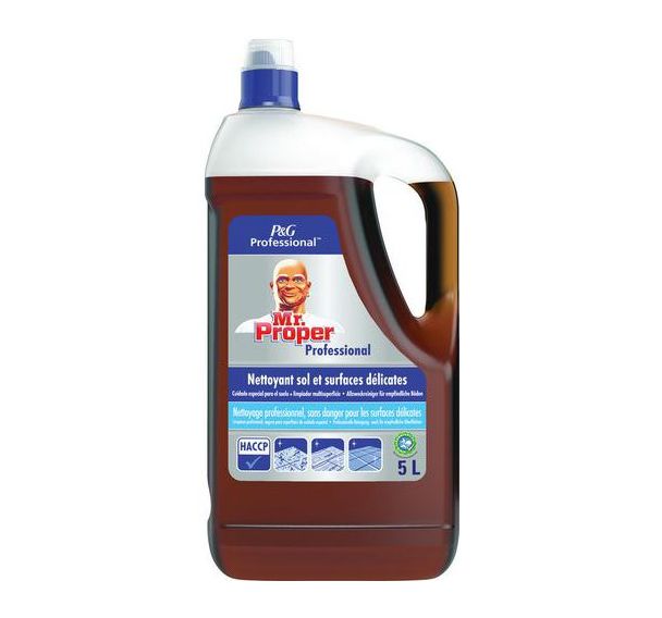 Nettoyant sol et surfaces délicates 5L - Mr Proper Professional - Lot de 3