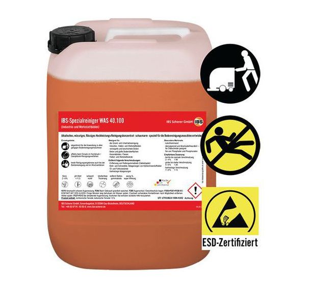 Nettoyant spécial sol industriels WAS 40.100 - IBS