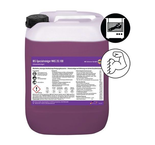 Nettoyant spécial ultrason WAS 20.100 - IBS