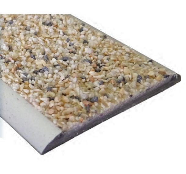 Nez de marche plat minéral Proople - 39mmx1,5m - Wattelez
