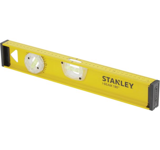 Niveau PROFILE I-BEAM 180 ALU AVEC FIOLE DE DÉCLIVITÉ