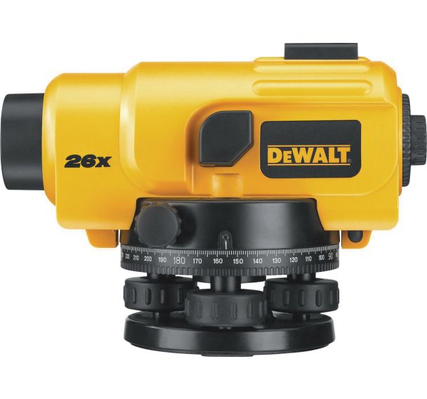 Niveau optique automatique x26 - accessoires - coffret - DEWALT