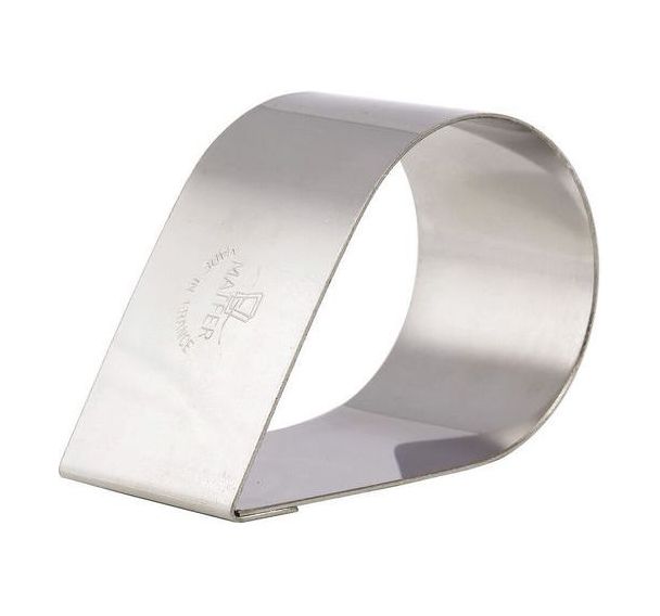 Nonnette larme en inox - Lot de 4 - 8x5x4 cm