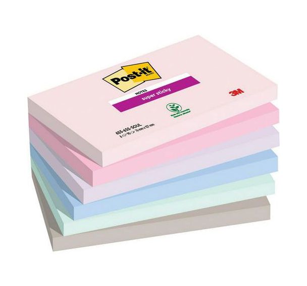 Note Soulful - 24 x 12 blocs -Post-it Super Sticky