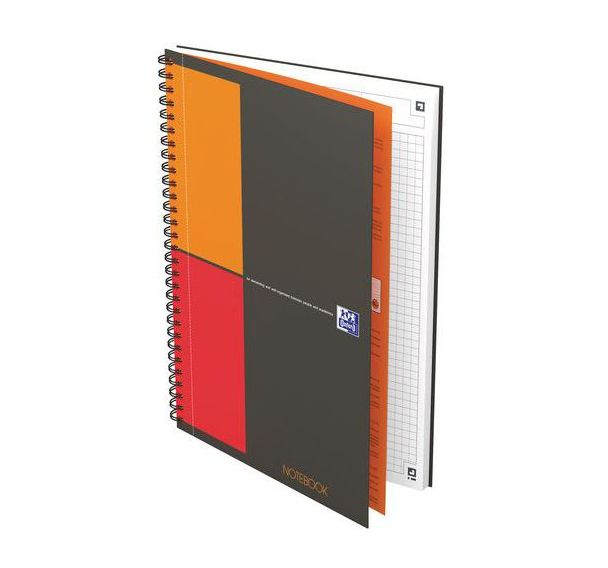 Notebook Oxford reliure Intégrale B5 80G 160p Q5x5